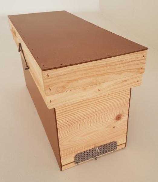 Nuc-Box für Schwarmtransfer mit 5 Rahmen aus Holz/Platex Dadant/industrial